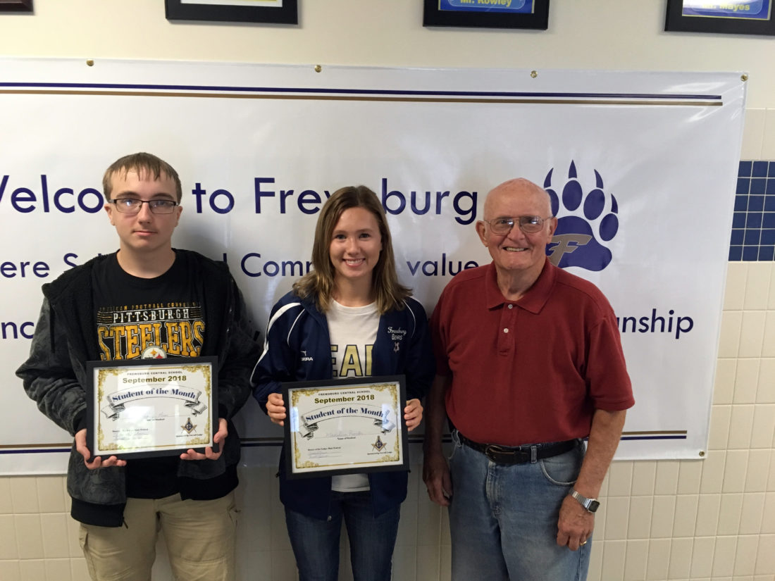 Frewsburg Central School Students Of The Month News, Sports, Jobs